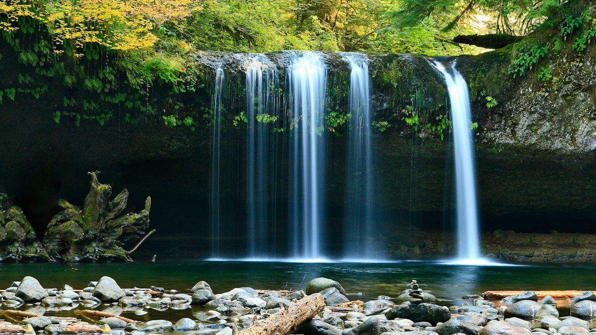 How to Leave No Trace While Camping Explained 1 How to leave no trace while camping - Pure flowing wilderness stream protected by leave no trace camping ethics